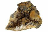 Red-Brown Jarosite Crystals on Barite - Colorado Mine, Utah #118157-1